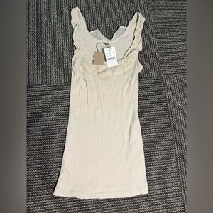 NWT J Crew Ruffle Tank